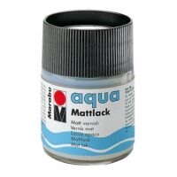 Лак финишный матовый 50мл Marabu на водной основе