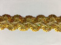 Тесьма парчевая 2,7см №O/3554/G золото
