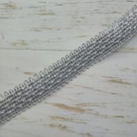 Тесьма парчевая 2,8см №O/2062/S серебро