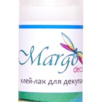 Клей-лак для декупажу по стеклу и керамике 20 мл Margo