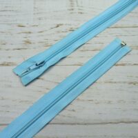 Молния разъемная, витая, Т5, 75см, нейлон, 3761 голубая