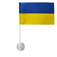 Прапор для машини "Україна" 30*45см 231413