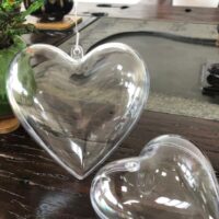 Заготовка із пластику Серце 12см