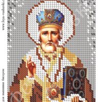Фея Вышивки М-27 Николай Чудотворец, схема под бисер