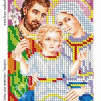 Фея Вышивки М-4 Святая семья, схема под бисер