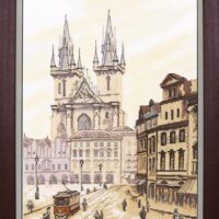 Crystal Art ВТ-143 Оживленный день , набор для вышивания нитками