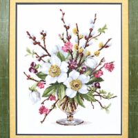 Crystal Art ВТ-146 Верба , набор для вышивания нитками