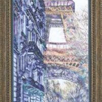 Crystal Art ВТ-125 Загадка времени, набор для вышивания нитками