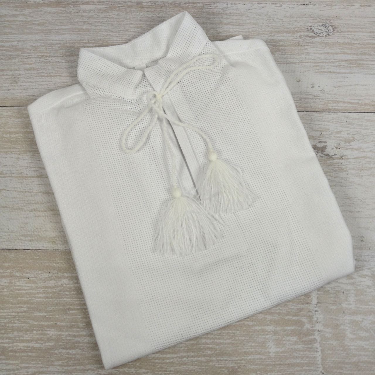 Сорочка хлопчача р.26 біла,183-12/09 корот рукав