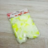 Лепестки роз ЛР бело-салатовые