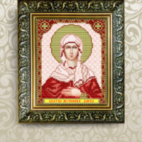 ArtSolo VIA 5062 Св. Мц. Дария, схема под бисер
