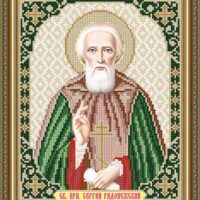 ArtSolo VIA 4197 Св. Сергий, схема под бисер