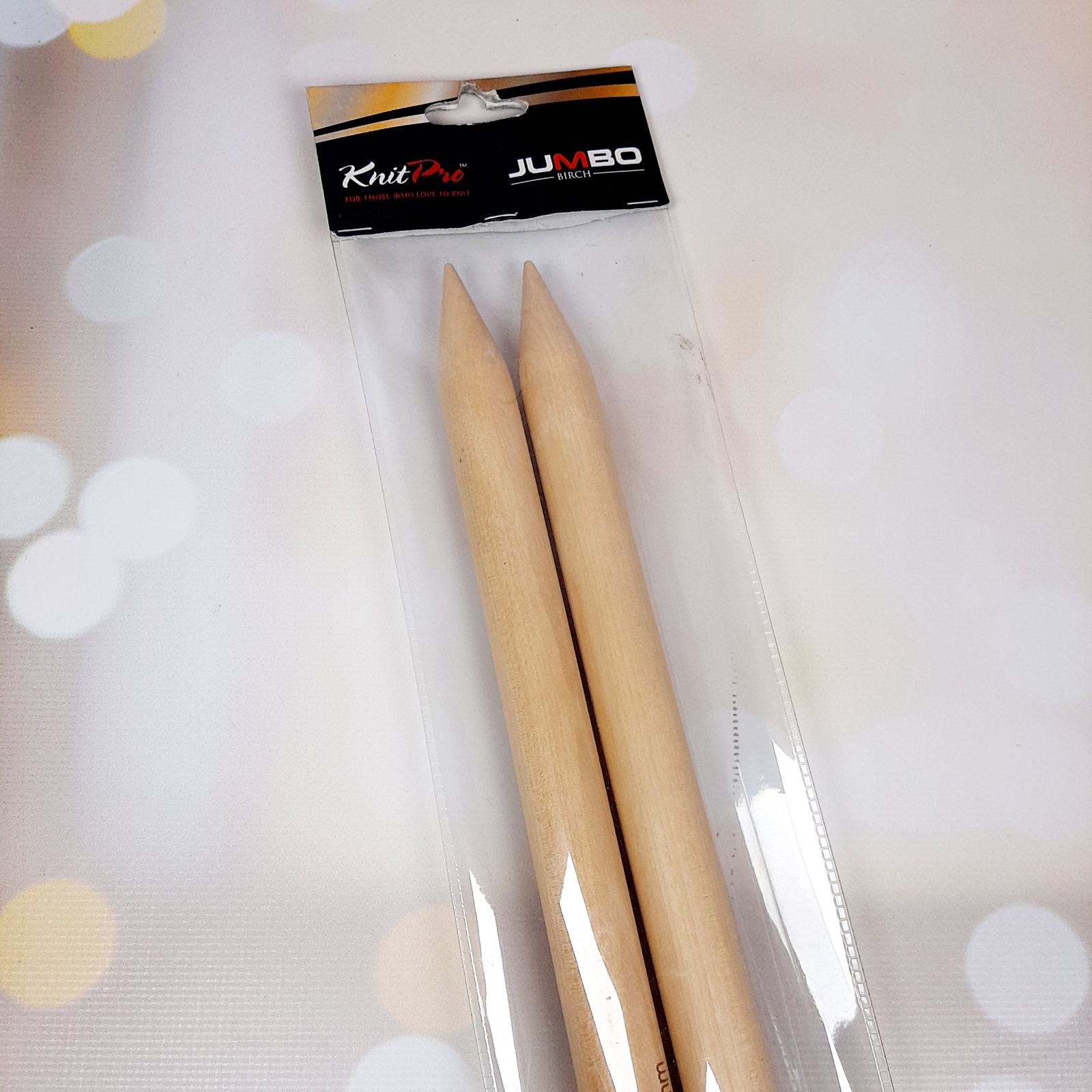 35290 КнитПро Спицы прямые 20.00 mm-40 cm Basix Birch Wood KnitPro