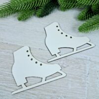 ПА-НИ-049-1 Коньки белые 12*10см
