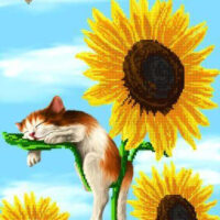 Миледи СЛ-3104 Полуденный сон, схема под бисер