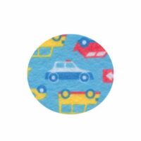 Фетр листовой (полиэстер) 21,5*28см 180г Принт Автопарк