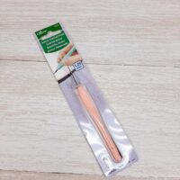CLOVER Amour Гачок для в'язання сталь 1.25мм рожевий 1222
