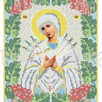 ЮМА 4157 Семистрельная, схема под бисер