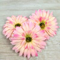 Голова герберы 11см 005 розовая