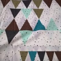 Хлопковая ткань (бязь Gold) 220см Треугольник