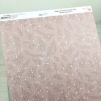 Бумага дизайнерская 21*29,7см 200г/м2 Winter Dreamer 8 мат ТМ Rosa Talent