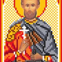 Матренин Посад 3043 Петр Финикийский, рисунок на шелке