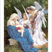 Золотая подкова ЗПО-030 Песня ангелов, схема под бисер