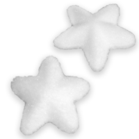 Заготовка із пінопласту Зірка 5-7см оксамит 420005