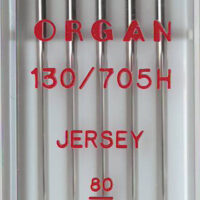 ORGAN (Японія) Голки машинні побутові JERSEY(трикотаж) №80/11, OR, (130 / 705H SES) 5шт