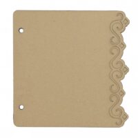 Заготовка для альбома Ажур 20*20,5см 4ст.