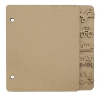 Заготовка для альбома Игрушки малыша 20*20,5см 4ст.