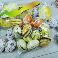 Яйце пластик Неон 5см 3508