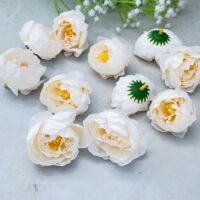 Квітка півонії 6см НД97 айворі