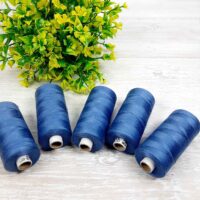 Нитки Trigan120 Kupfer поліестер 1000м 1077 сині