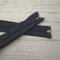 Молния разъемная, витая, Т5, 50см, нейлон, 0939 темно-синий