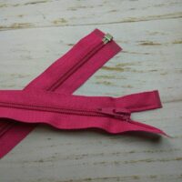 Молния разъемная, витая, Т5, 50см, нейлон, 0600 розовый