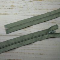 Молния разъемная, витая, Т5, 50см, нейлон, 0646 серый