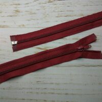 Молния разъемная, витая, Т5, 50см, нейлон, 0815 вишня