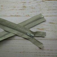 Молния разъемная, витая, Т5, 55см, нейлон, 0648 серо-беж