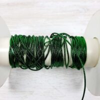 Шнур парчевый 1мм №19 зелень 6009