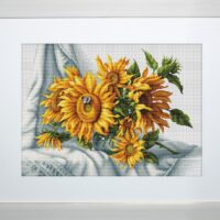 Luca-S В2264 Подсолнухи, набор для вышивания нитками