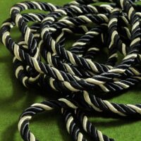 Шнур 7мм Цвет-83 синийс серебром ПВХ 1236