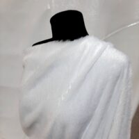 Хутро штучне травка біле 1,5м 96563