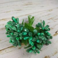 Добавка Тичинка сложная 11см 017 зелено-мятный 0031