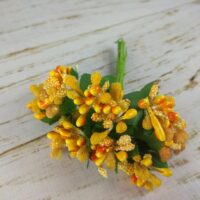 Добавка Тичинка сложная 11см 004 оранжевый 0031