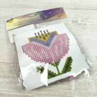 Набір для творчості зі стразами (наклейка) Весняна квітка 9*9см 189404