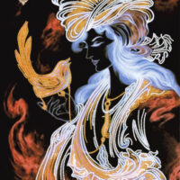 Миледи СЛ-3150 Птица удачи, схема под бисер