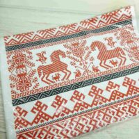 Рушник ЗПРВ-004 Свадебный 250*46см ПС