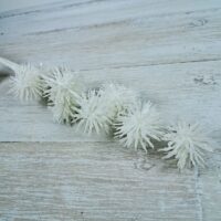 Декоративна гілка 65см, колір - білий 807-290