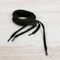 Шнурки к7408 120см проские, хаки 8мм, пара